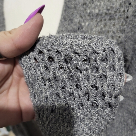 Torrid Open Front Pointelle Cardigan - Picture 7 of 11